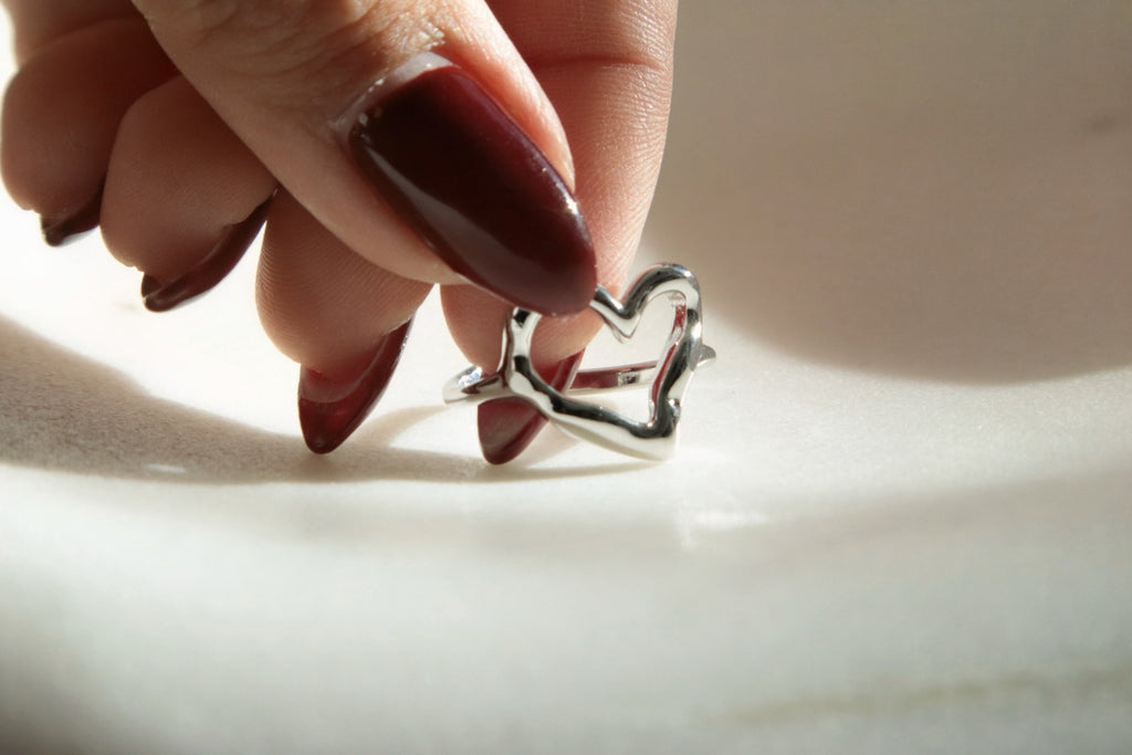 Corazon Plata ring