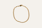 Lightly-twisted bracelet