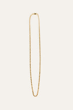 Lightly twisted necklace